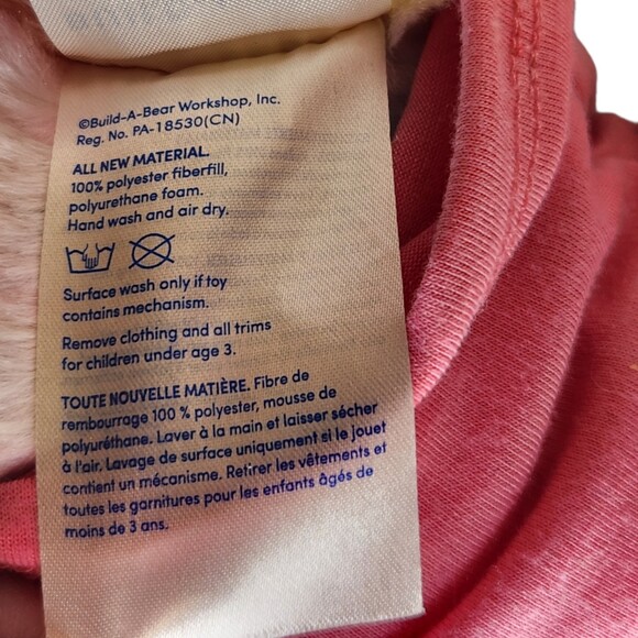 Build-A-Bear “Beary Fairy Friends” Pastel Bear Plush 16″ Fairy Wings & Rainbow - Picture 5 of 6